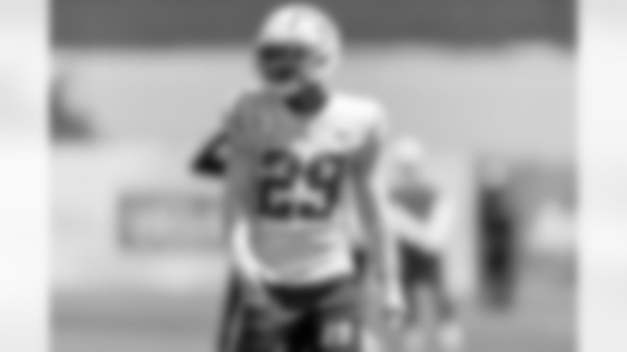 The Los Angeles Chargers practice at Training Camp on Sunday, August 3, 2025 at The Bolt in El Segundo, CA.