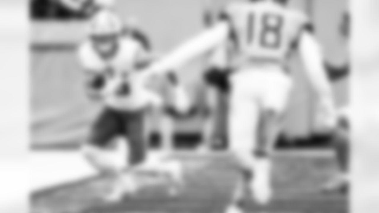 Take a look back at the Chargers Week 9 matchup with the Titans in monochrome.