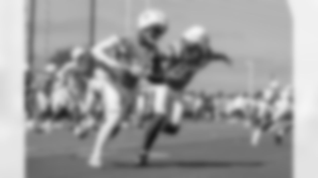 The Los Angeles Chargers practice at Training Camp on Thursday, July 17, 2025 at The Bolt in El Segundo, CA.
