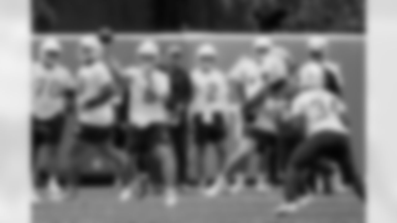 The Los Angeles Chargers hold OTA's on Monday, May 20, 2024 at Hoag Performance Center in Costa Mesa, CA.