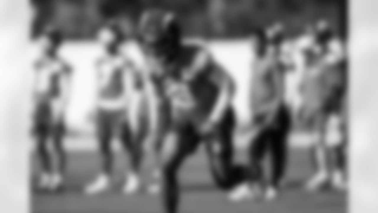 The Los Angeles Chargers practice on Friday, November 28, 2025 at The Bolt in El Segundo, CA.