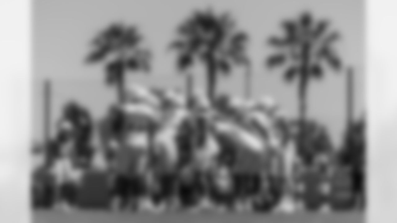 The Los Angeles Chargers hold Mandatory Mini-Camp on Wednesday, June 12, 2024 at Hoag Performance Center in Costa Mesa, CA.