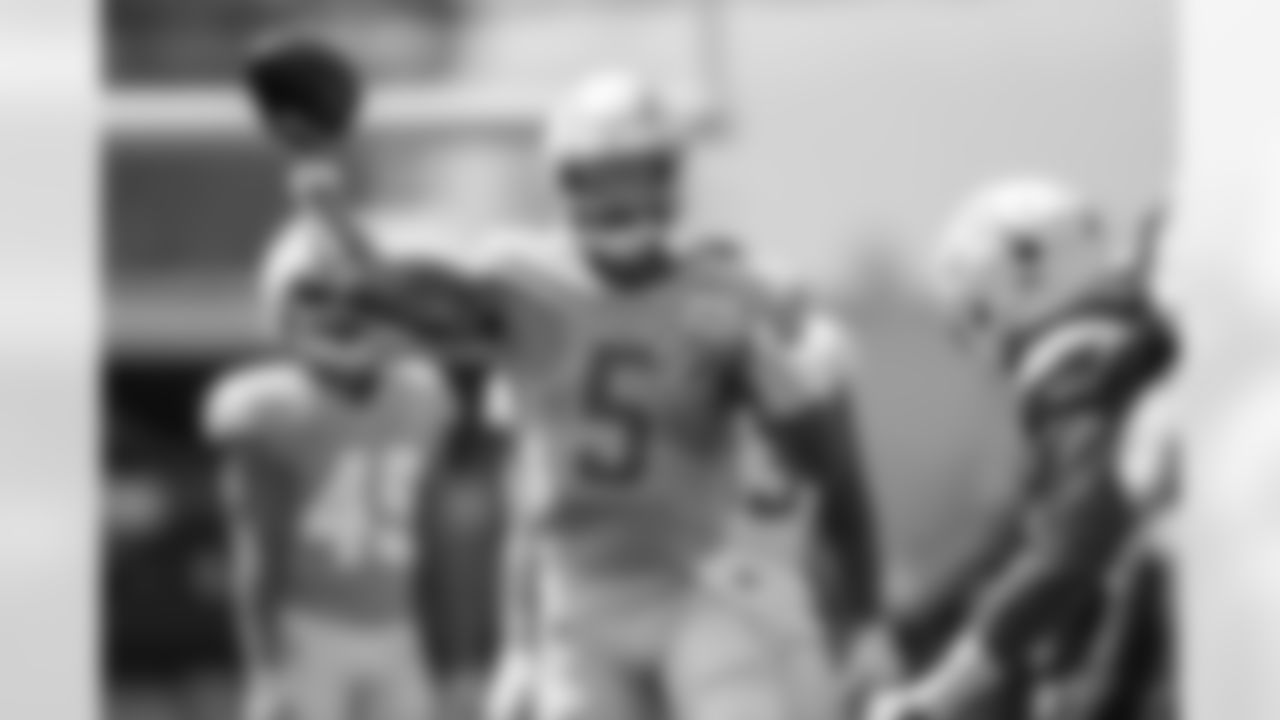 The Los Angeles Chargers practice at Training Camp on Monday, July 28, 2025 at The Bolt in El Segundo, CA.