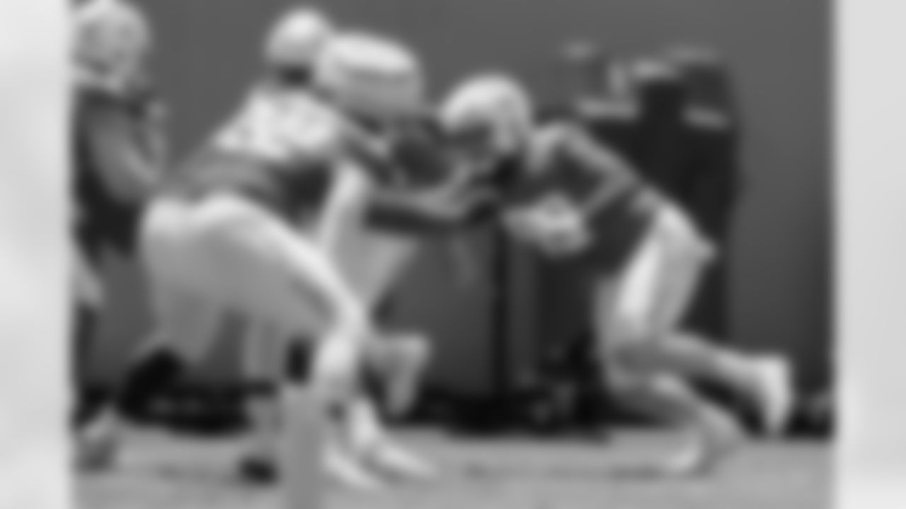 The Los Angeles Chargers hold OTA's on Wednesday, June 5, 2024 at Hoag Performance Center in Costa Mesa, CA.