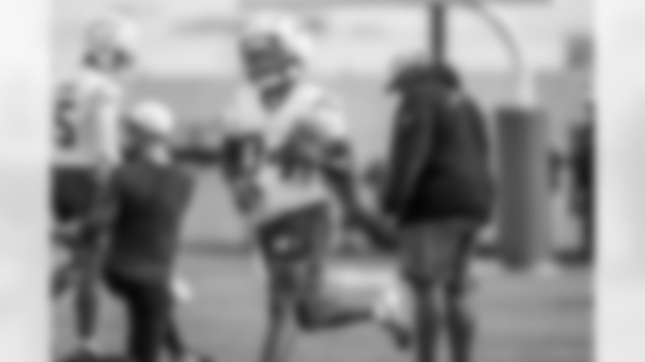 The Los Angeles Chargers practice on Thursday, November 13, 2025 at The Bolt in El Segundo, CA.