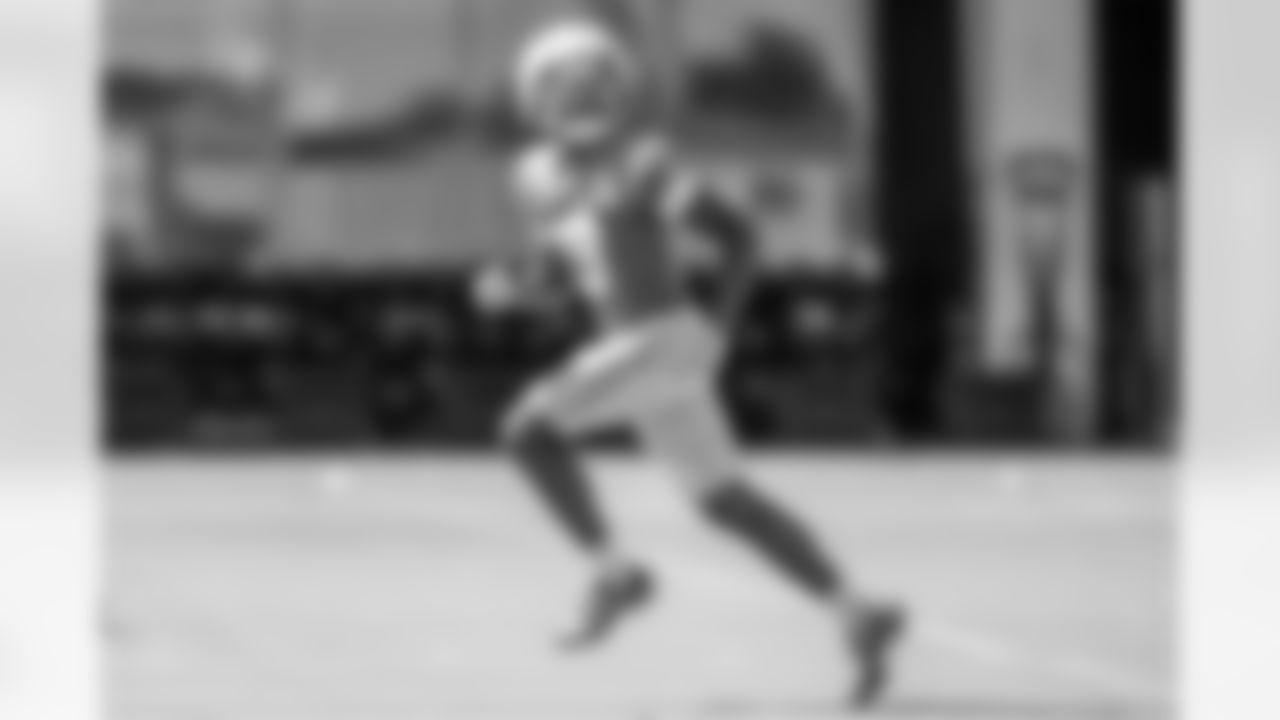 The Los Angeles Chargers practice on Wednesday, October 8, 2025 at The Bolt in El Segundo, CA.