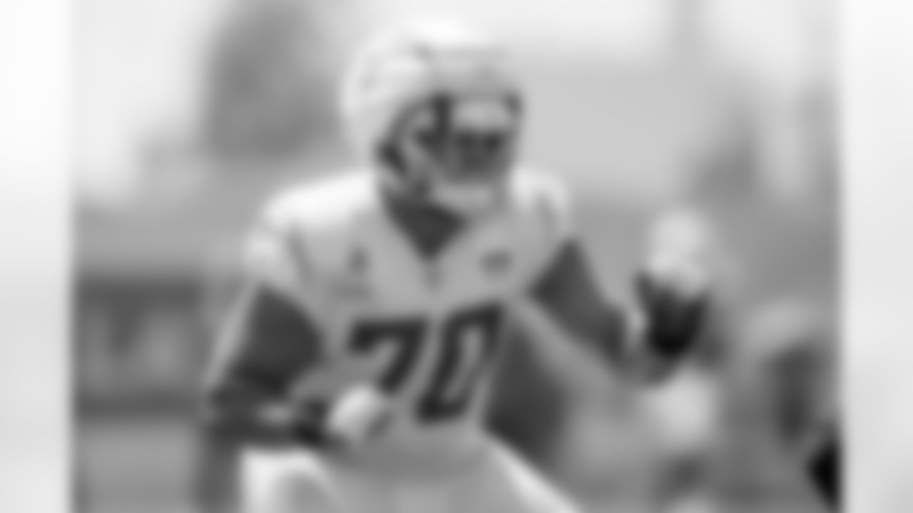 The Los Angeles Chargers practice at Training Camp on Monday, July 28, 2025 at The Bolt in El Segundo, CA.