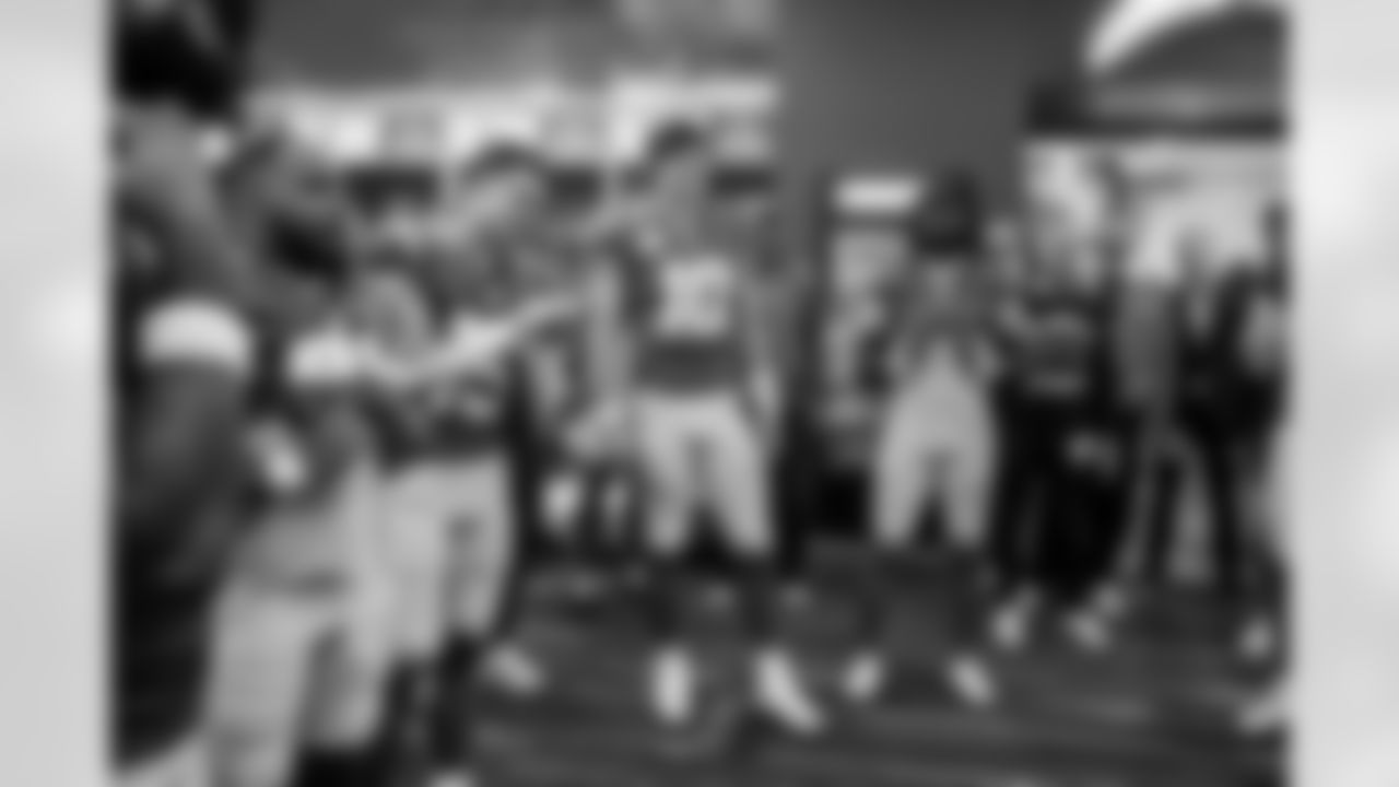 WR Ladd McConkey (15), QB Justin Herbert (10) and CB Donte Jackson (26)