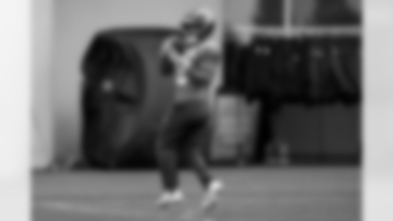 The Los Angeles Chargers practice on Tuesday, December 23, 2025 at The Bolt in El Segundo, CA.