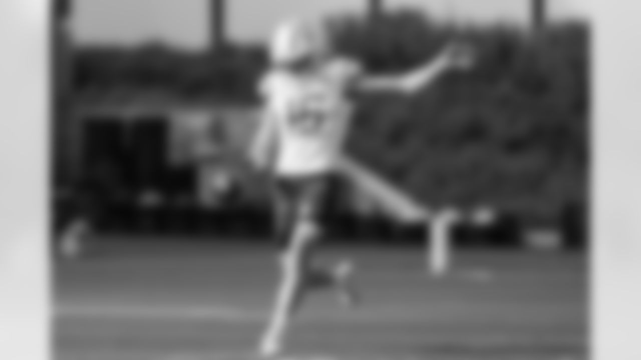 The Los Angeles Chargers practice on Wednesday, December 17, 2025 at The Bolt in El Segundo, CA.