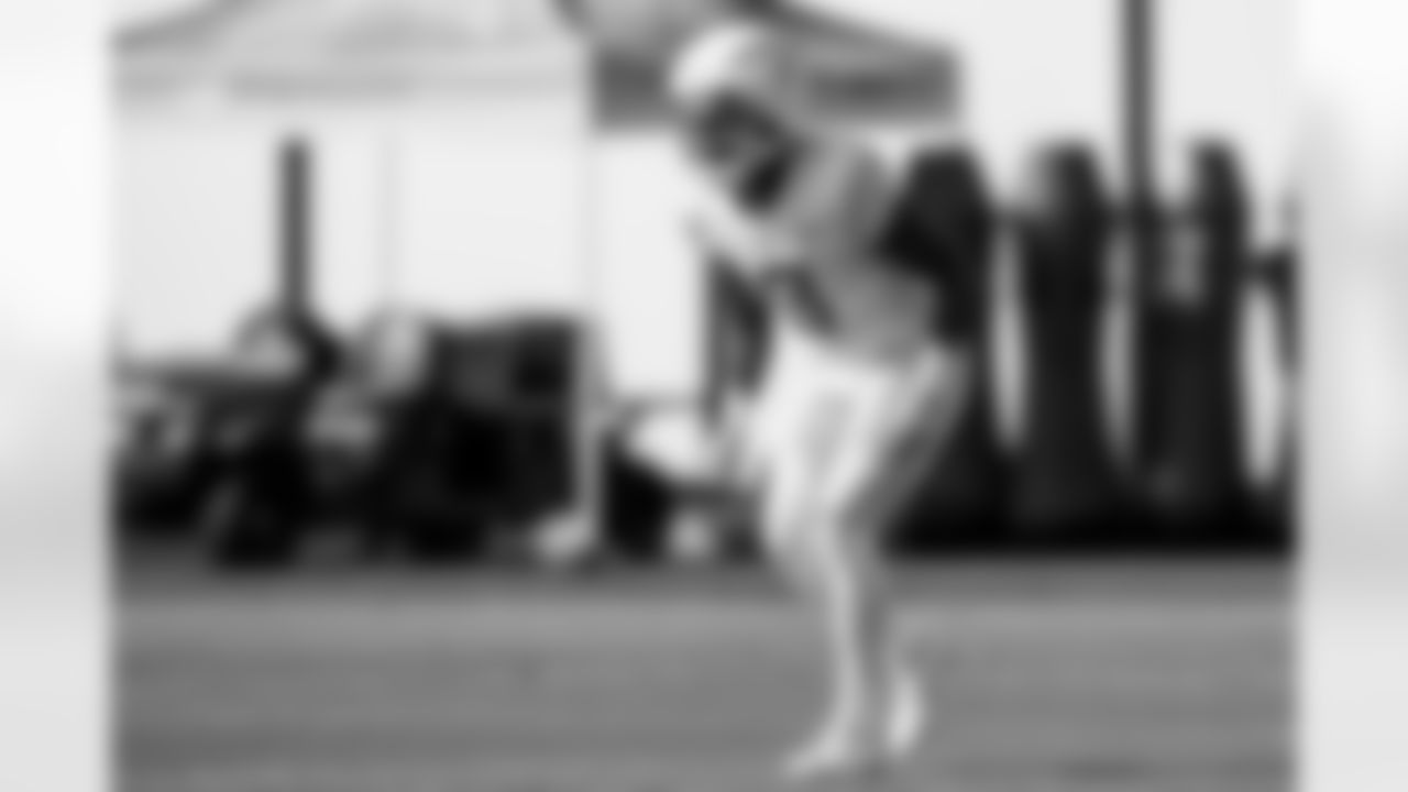 The Los Angeles Chargers practice on Wednesday, November 6, 2024 at The Bolt in El Segundo, CA.