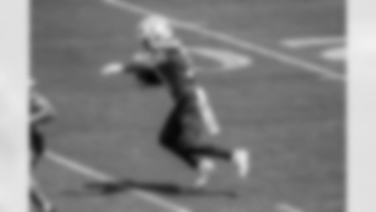 The Los Angeles Chargers practice at Training Camp on Wednesday, August 13, 2025 at The Bolt in El Segundo, CA.
