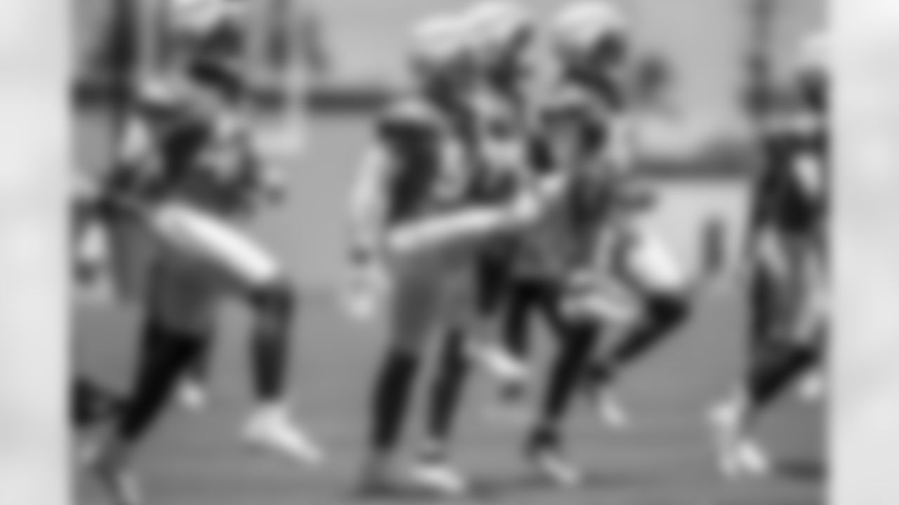 The Los Angeles Chargers hold Rookie Mini-Camp on Friday, May 9, 2025 at The Bolt in El Segundo, CA.