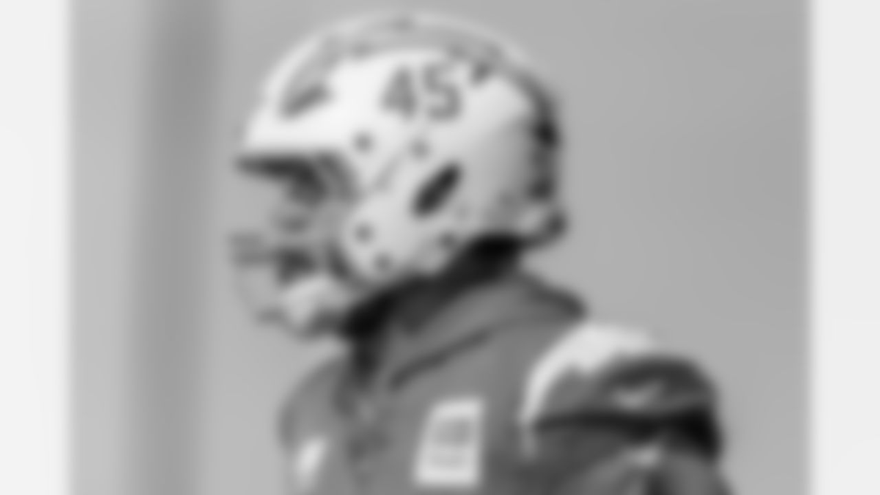 The Los Angeles Chargers practice on Thursday, December 18, 2025 at The Bolt in El Segundo, CA.