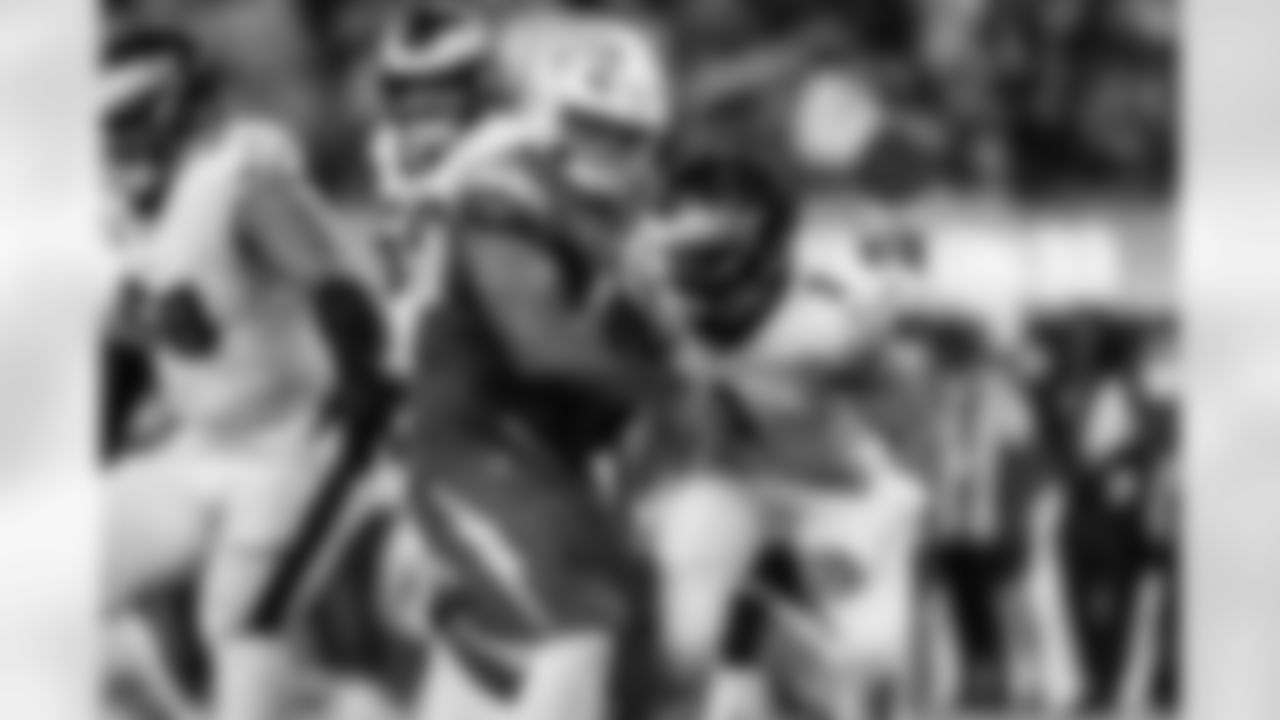 Chargers OLB Tuli Tuipulotu (#45) in action during their Pro Bowl season.