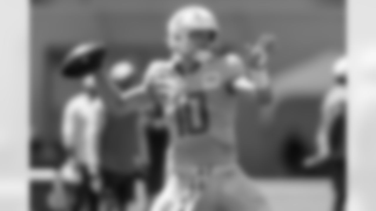 The Los Angeles Chargers practice at Training Camp on Monday, August 18, 2025 at The Bolt in El Segundo, CA.