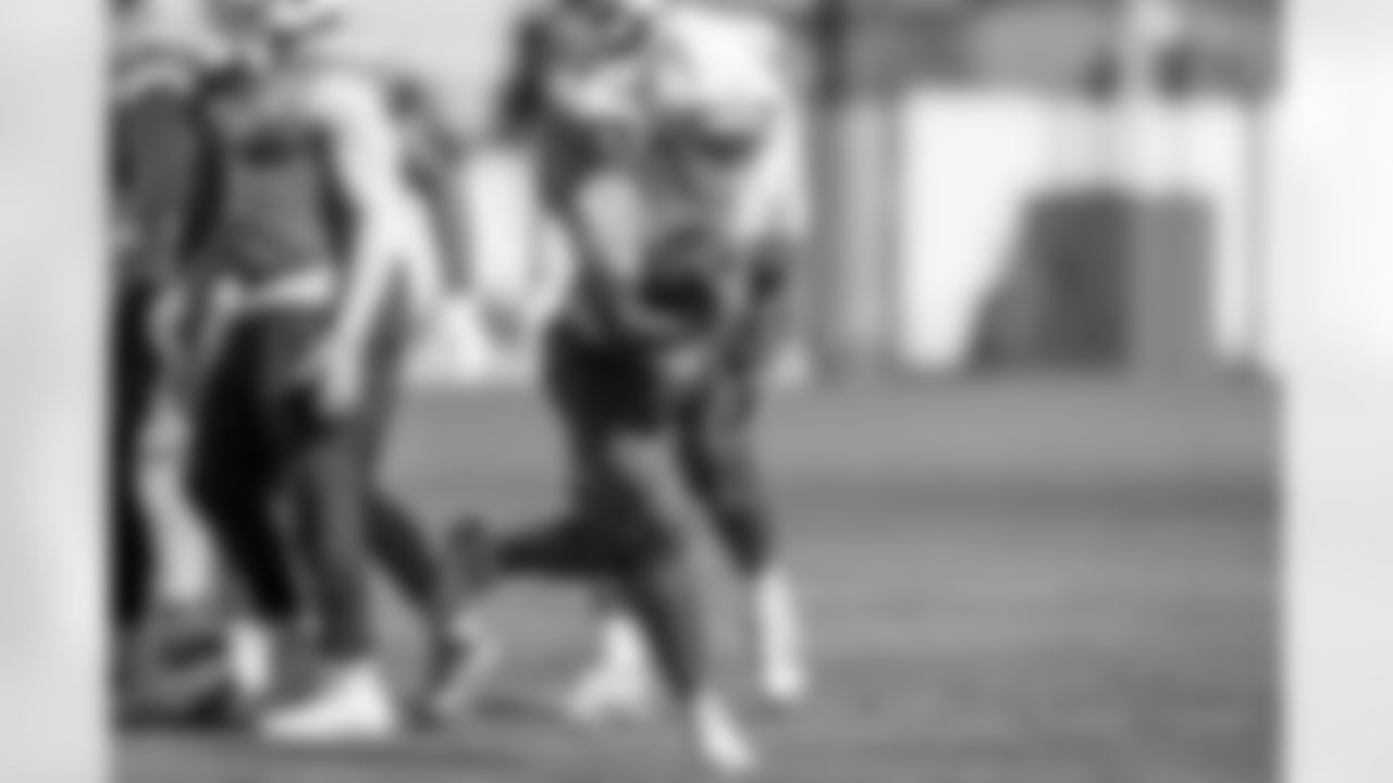 The Los Angeles Chargers practice on Thursday, October 30, 2025 at The Bolt in El Segundo, CA.