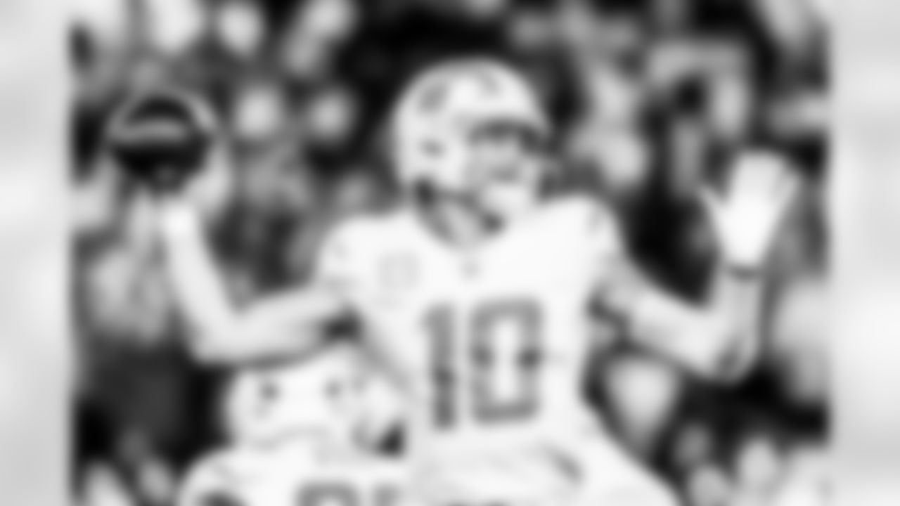 Take a look back at the Chargers Wild Card matchup with the Patriots in monochrome.