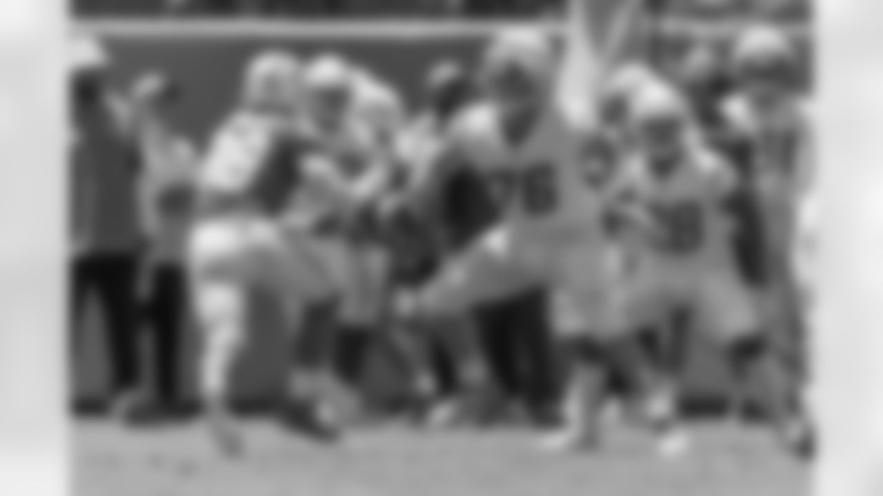 The Los Angeles Chargers hold OTA's on Wednesday, May 29, 2024 at Hoag Performance Center in Costa Mesa, CA.