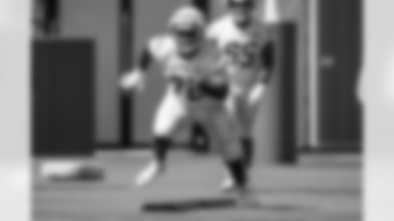 The Los Angeles Chargers hold Rookie Mini-Camp on Friday, May 9, 2025 at The Bolt in El Segundo, CA.