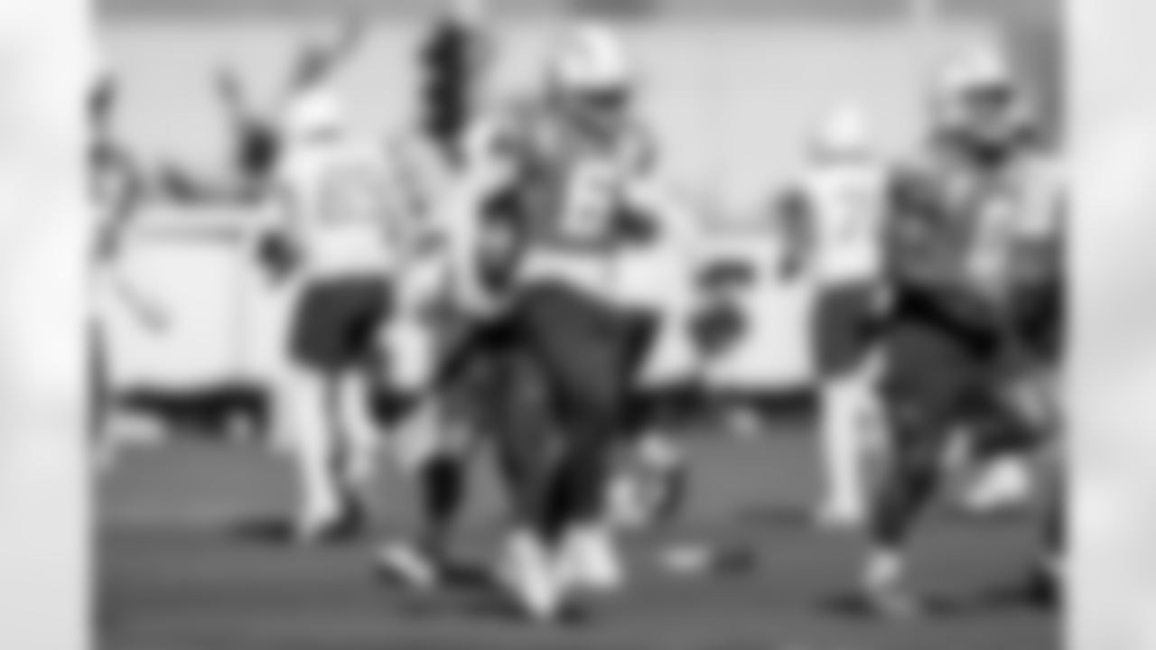 The Los Angeles Chargers practice on Wednesday, December 10, 2025 at The Bolt in El Segundo, CA.