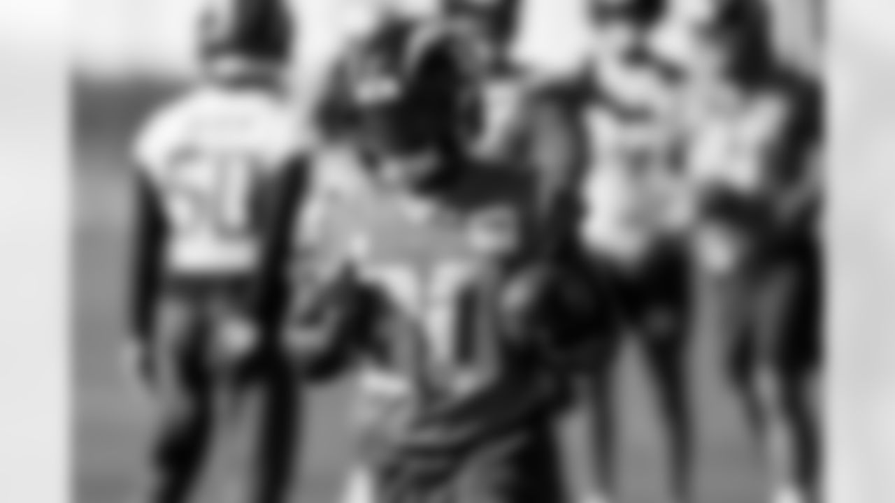 The Los Angeles Chargers practice on Friday, November 28, 2025 at The Bolt in El Segundo, CA.