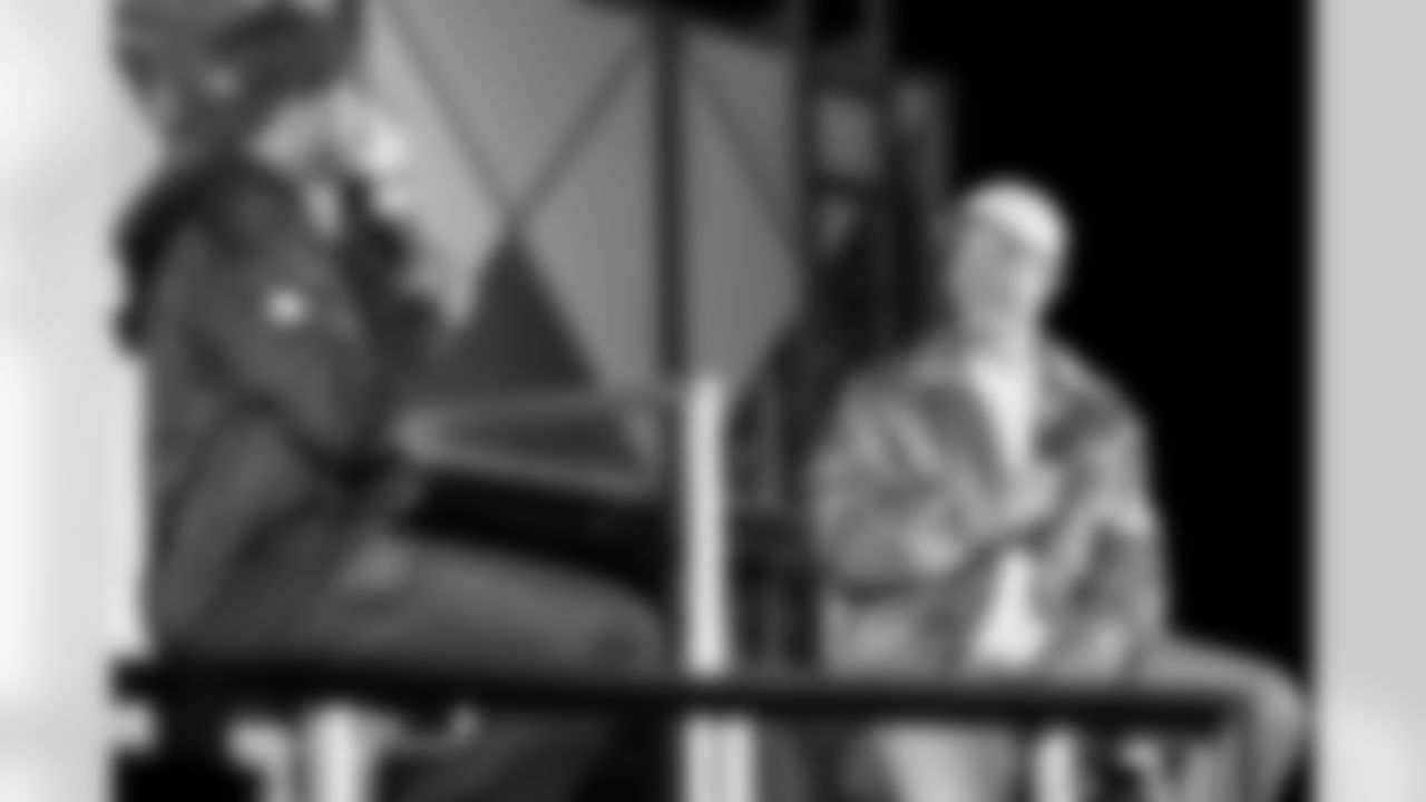 Fans gather at The Bolt for the Fan Rally + Drone Show on Friday January 9th, 2025