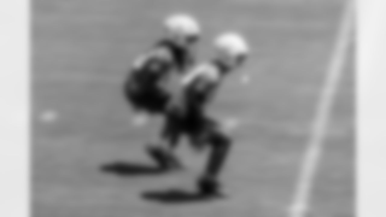 Los Angeles Chargers players participate in Phase 3 of the offseason program on Friday, May 30, 2025 at The Bolt in El Segundo, CA.