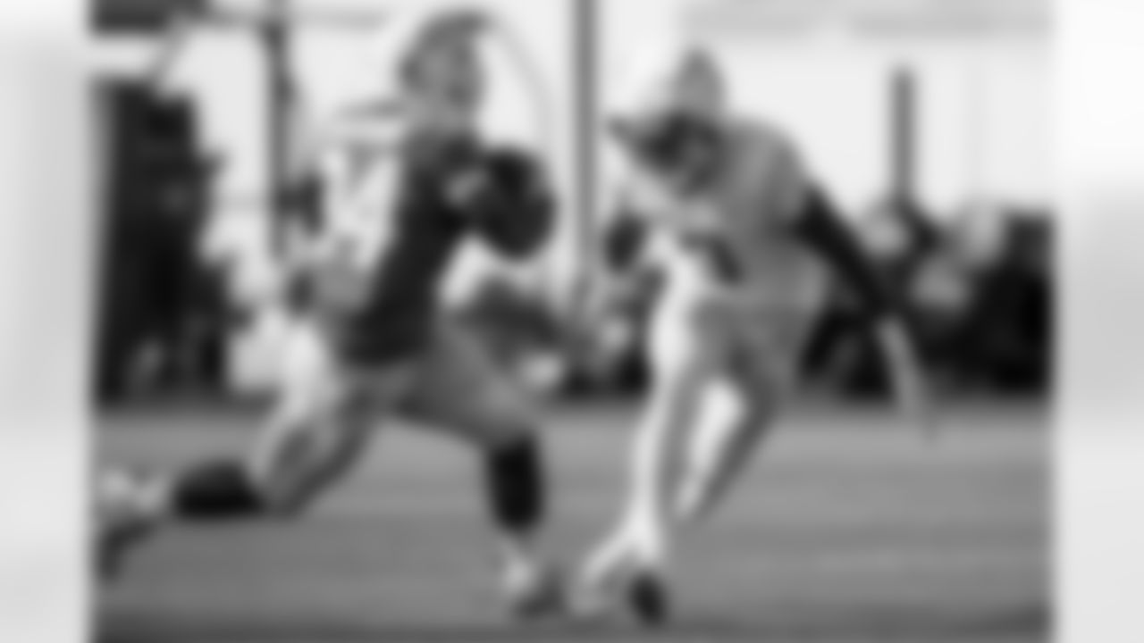 The Los Angeles Chargers practice on Wednesday, November 6, 2024 at The Bolt in El Segundo, CA.