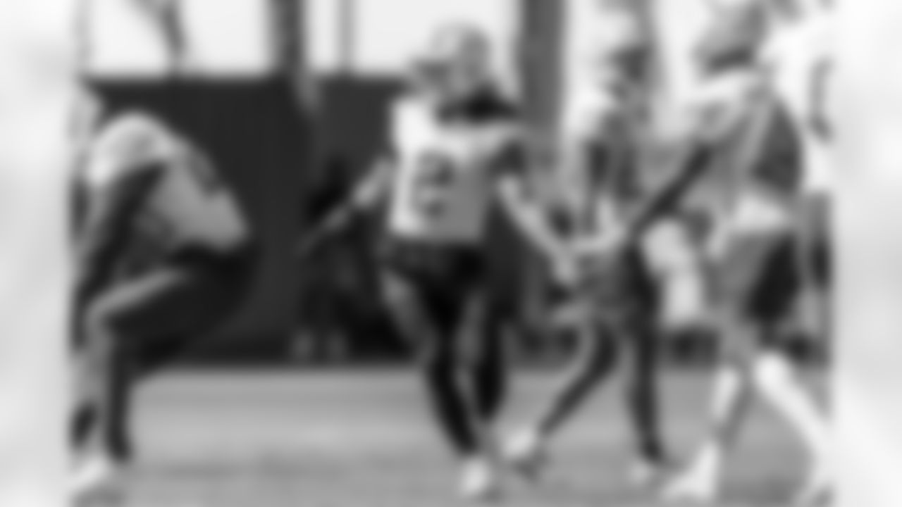 The Los Angeles Chargers practice on Thursday, October 9, 2025 at The Bolt in El Segundo, CA.