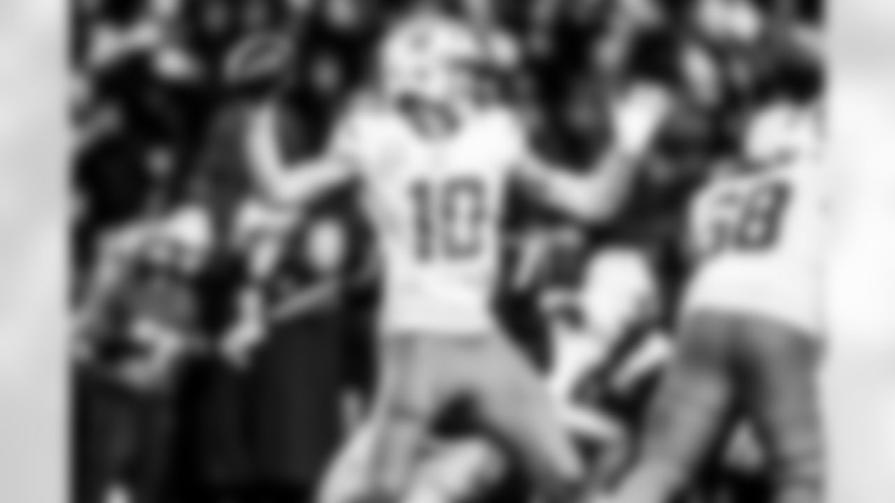 Take a look back at the Chargers Wild Card matchup with the Patriots in monochrome.