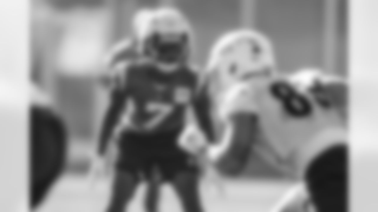 The Los Angeles Chargers practice on Thursday, January 2, 2025 at The Bolt in El Segundo, CA.