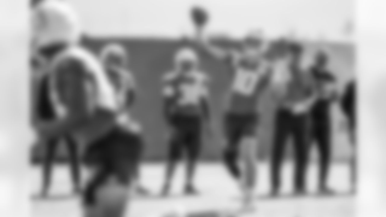 The Los Angeles Chargers practice on Thursday, November 6, 2025 at The Bolt in El Segundo, CA.