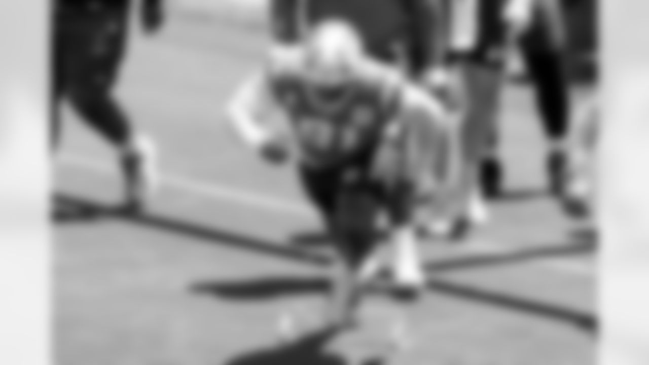 The Los Angeles Chargers practice at Training Camp on Tuesday, July 29, 2025 at The Bolt in El Segundo, CA.