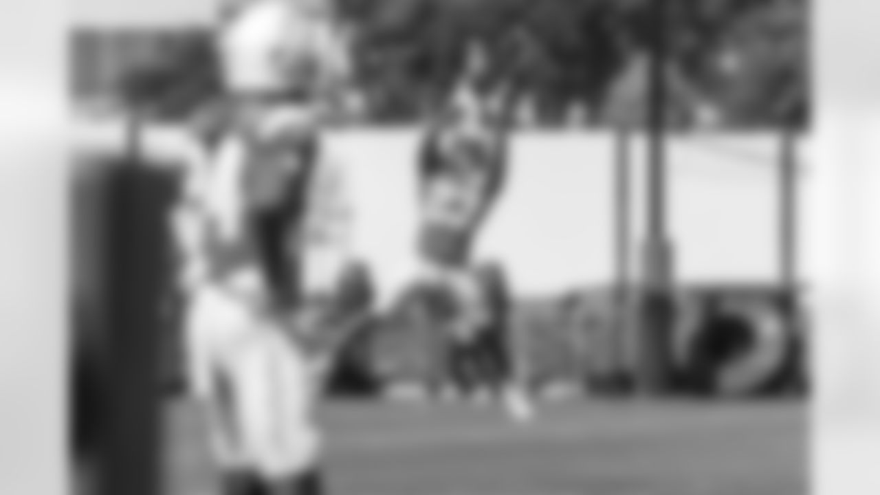 The Los Angeles Chargers practice on Wednesday, October 9, 2024 at The Bolt in El Segundo, CA.