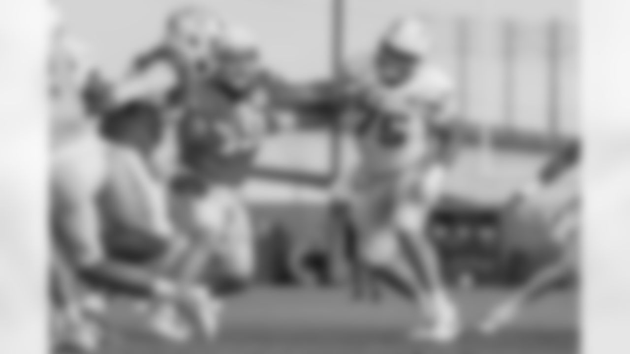 The Los Angeles Chargers practice at Training Camp on Thursday, August 1, 2024 at The Bolt in El Segundo, CA.
