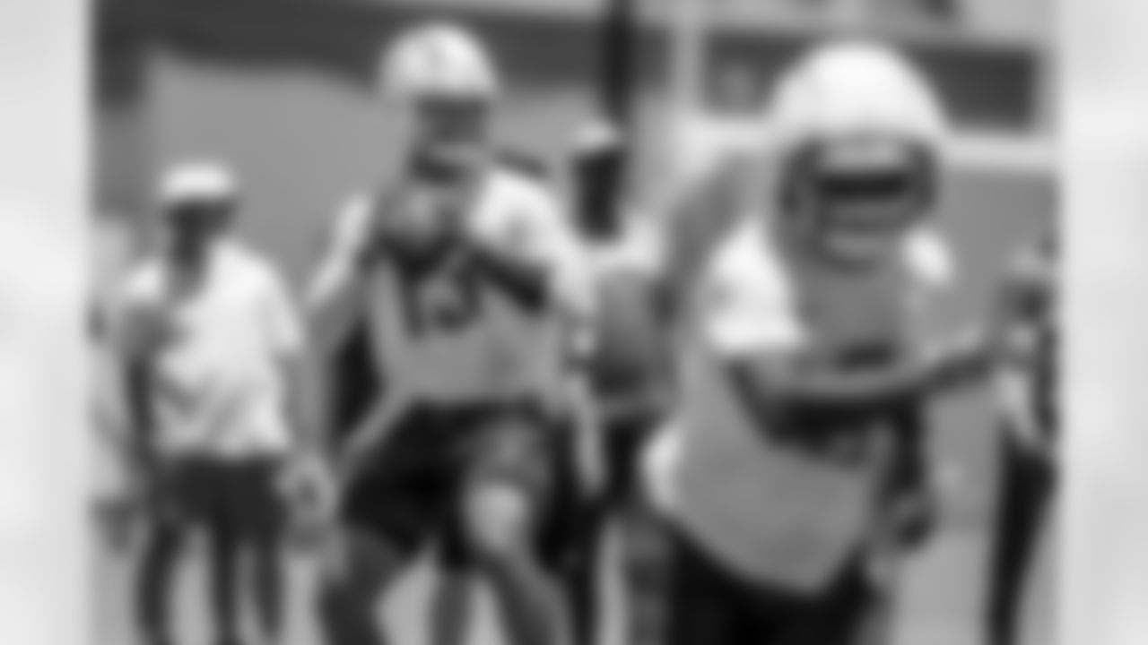 Los Angeles Chargers players participate in Phase 3 of the offseason program on Monday, June 16, 2025 at The Bolt in El Segundo, CA.