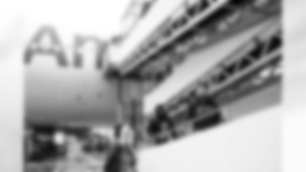 G Zion Johnson (77) and DL Scott Matlock (44)