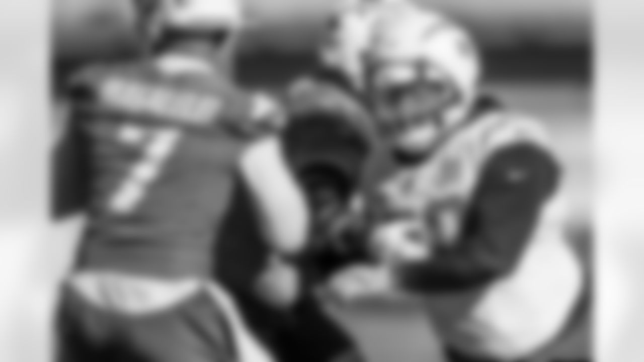 The Los Angeles Chargers practice on Thursday, December 4, 2025 at The Bolt in El Segundo, CA.