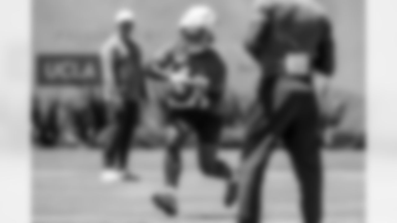 Los Angeles Chargers players participate in Phase 3 of the offseason program on Monday, June 16, 2025 at The Bolt in El Segundo, CA.