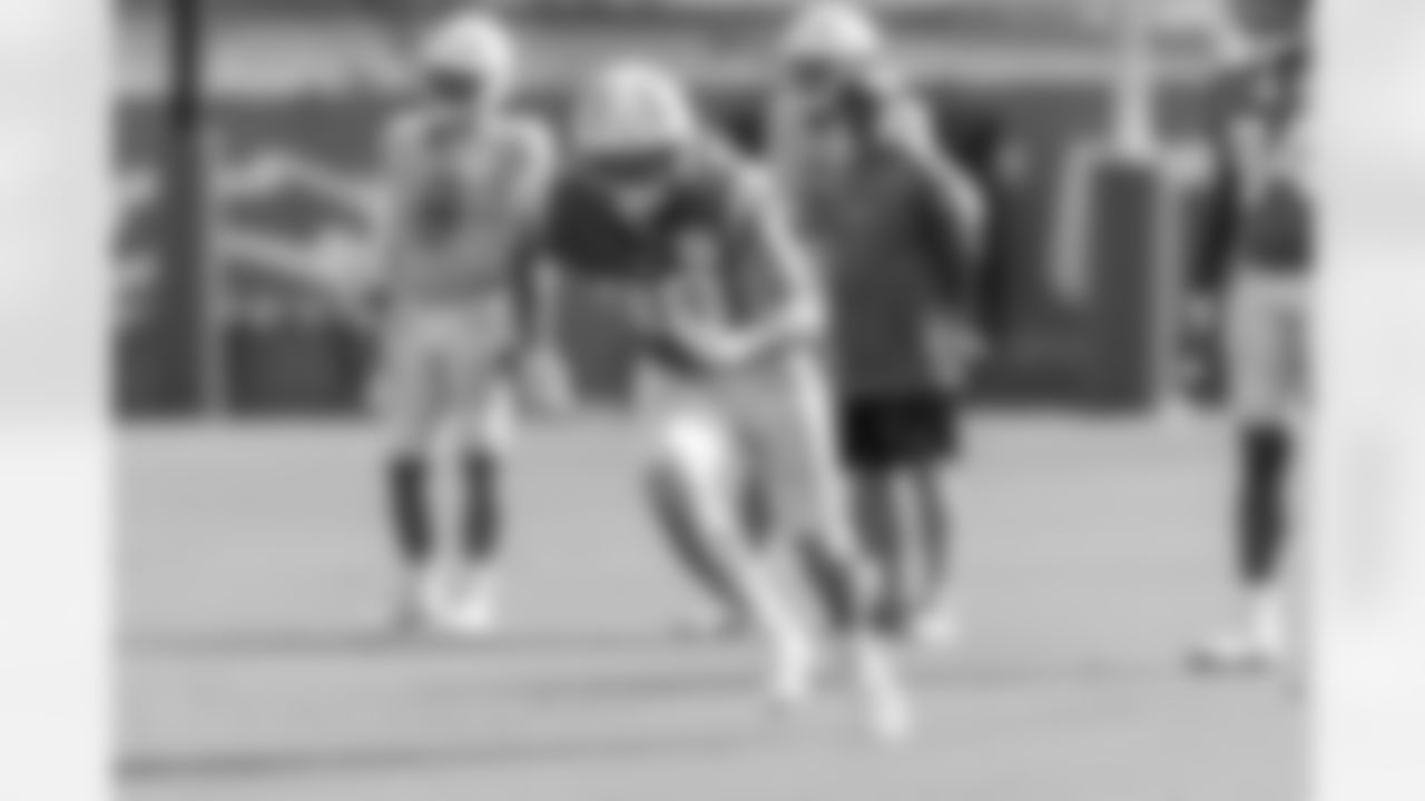 The Los Angeles Chargers practice on Wednesday, November 6, 2024 at The Bolt in El Segundo, CA.