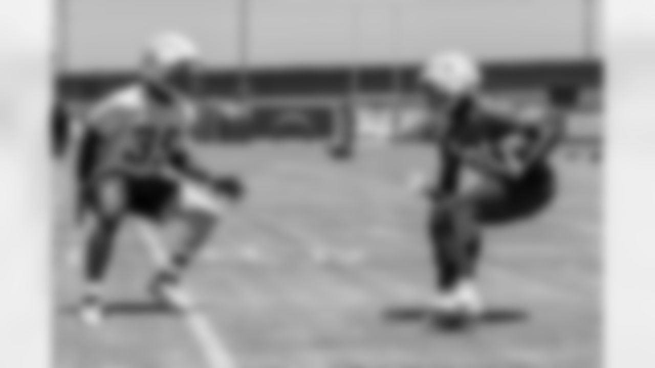 Los Angeles Chargers players participate in Phase 3 of the offseason program on Monday, June 16, 2025 at The Bolt in El Segundo, CA.