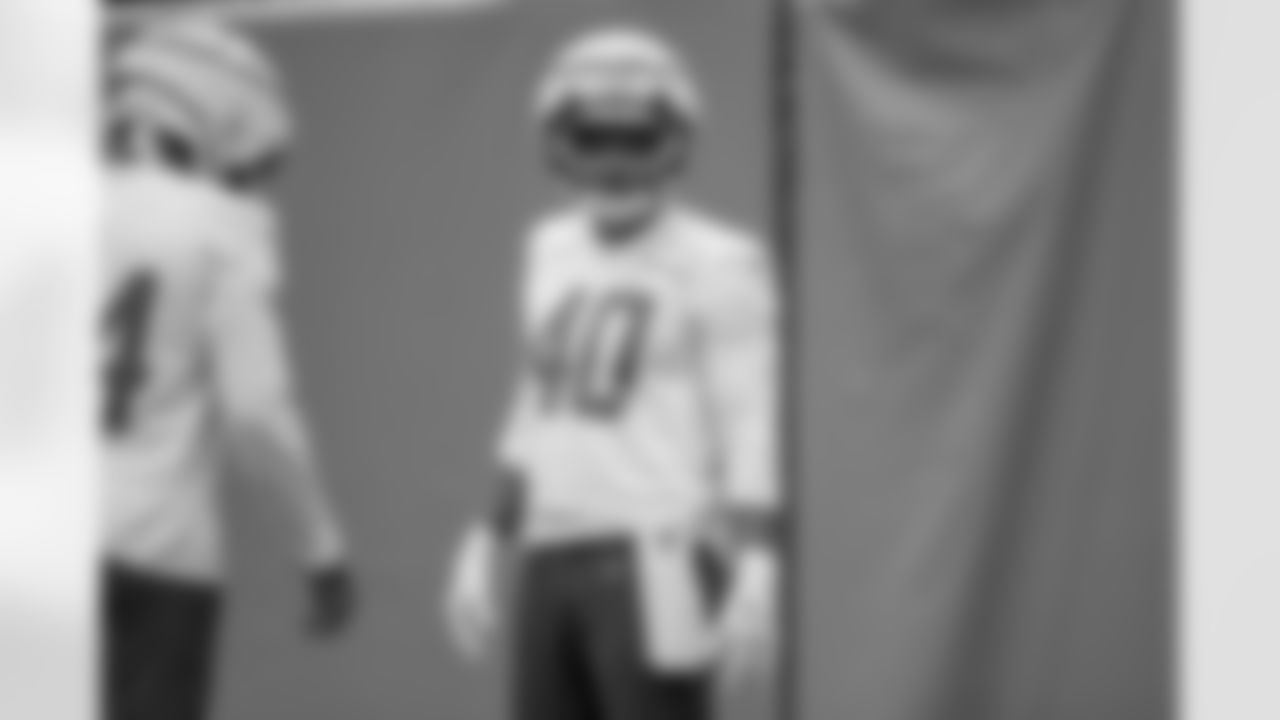 The Los Angeles Chargers practice on Wednesday, November 15, 2023 at Hoag Performance Center in Costa Mesa, CA.