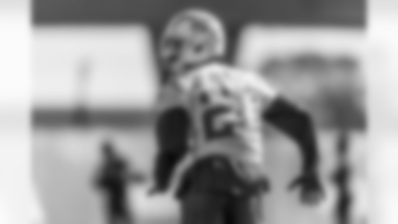 The Los Angeles Chargers practice on Friday, December 5, 2025 at The Bolt in El Segundo, CA.