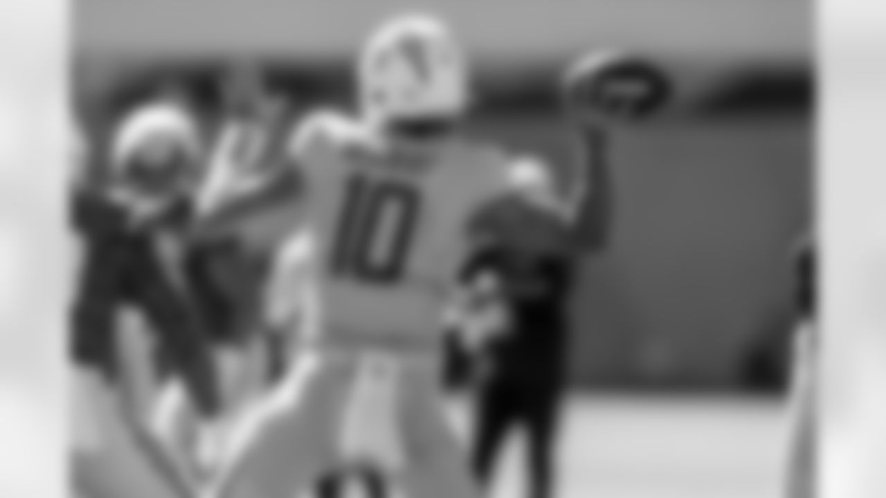 The Los Angeles Chargers practice on Wednesday, October 15, 2025 at The Bolt in El Segundo, CA.