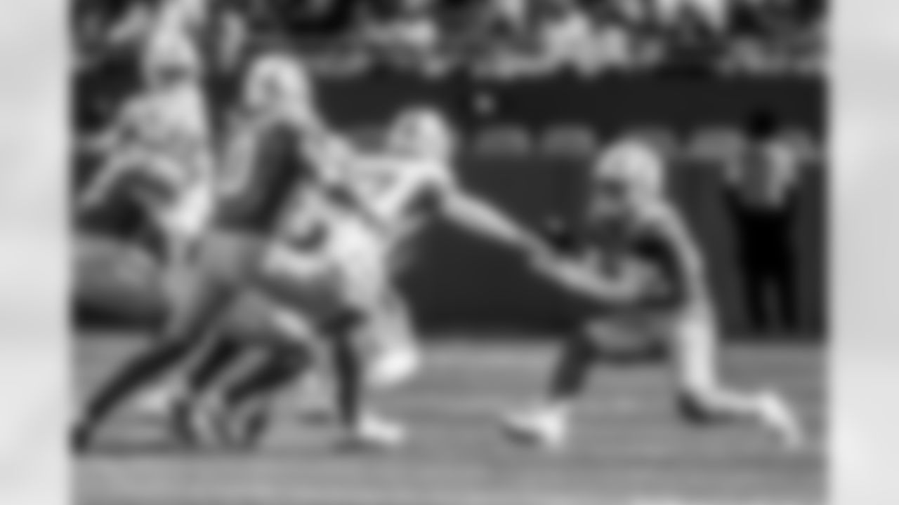 Take a look back at the Chargers Week 6 matchup with the Dolphins in monochrome!