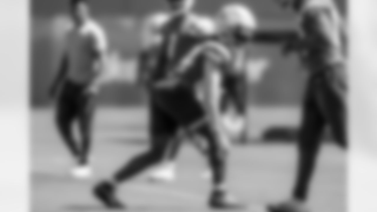 The Los Angeles Chargers practice on Friday, October 3, 2025 at The Bolt in El Segundo, CA.