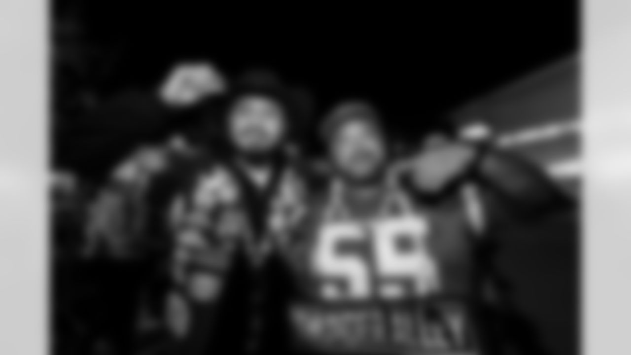 Fans gather at The Bolt for the Fan Rally + Drone Show on Friday January 9th, 2025