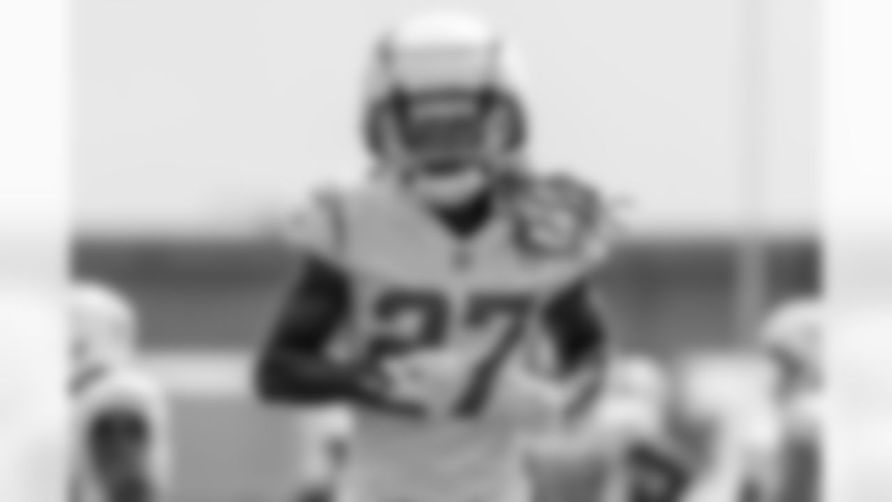 The Los Angeles Chargers practice at Training Camp on Monday, July 28, 2025 at The Bolt in El Segundo, CA.
