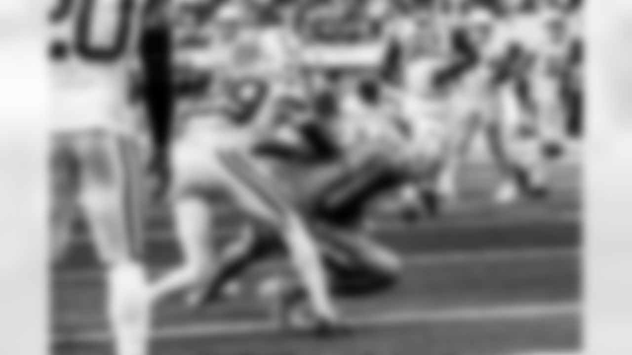 Take a look back at the Chargers Week 7 matchup with the Colts in monochrome!